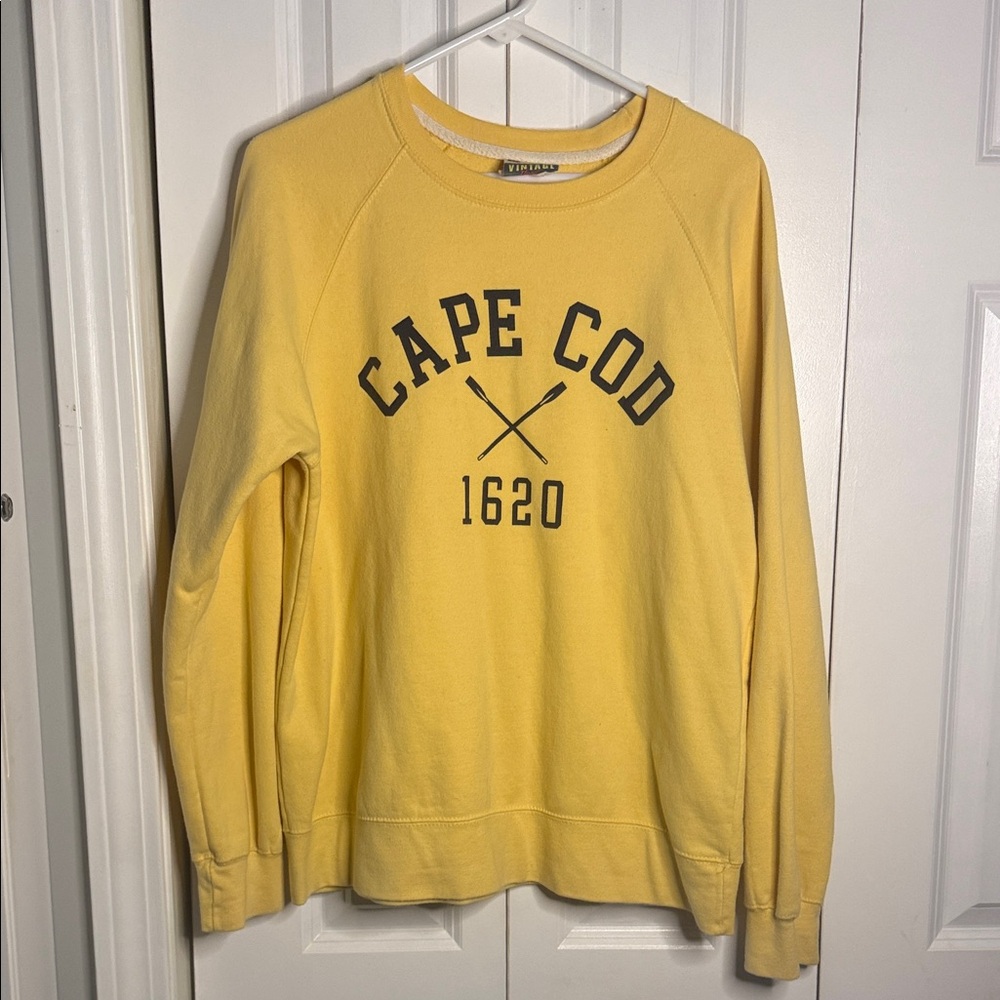Vineyard Vines Cape Cod Yellow Crewneck Sweater